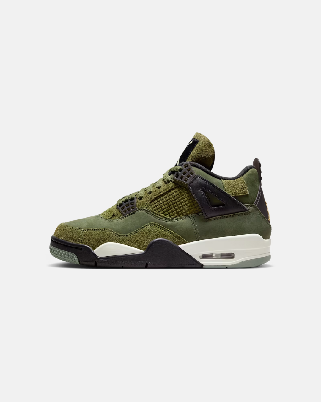 NIKE Air Jordan 4 Muške patike maslinasto zelene boje