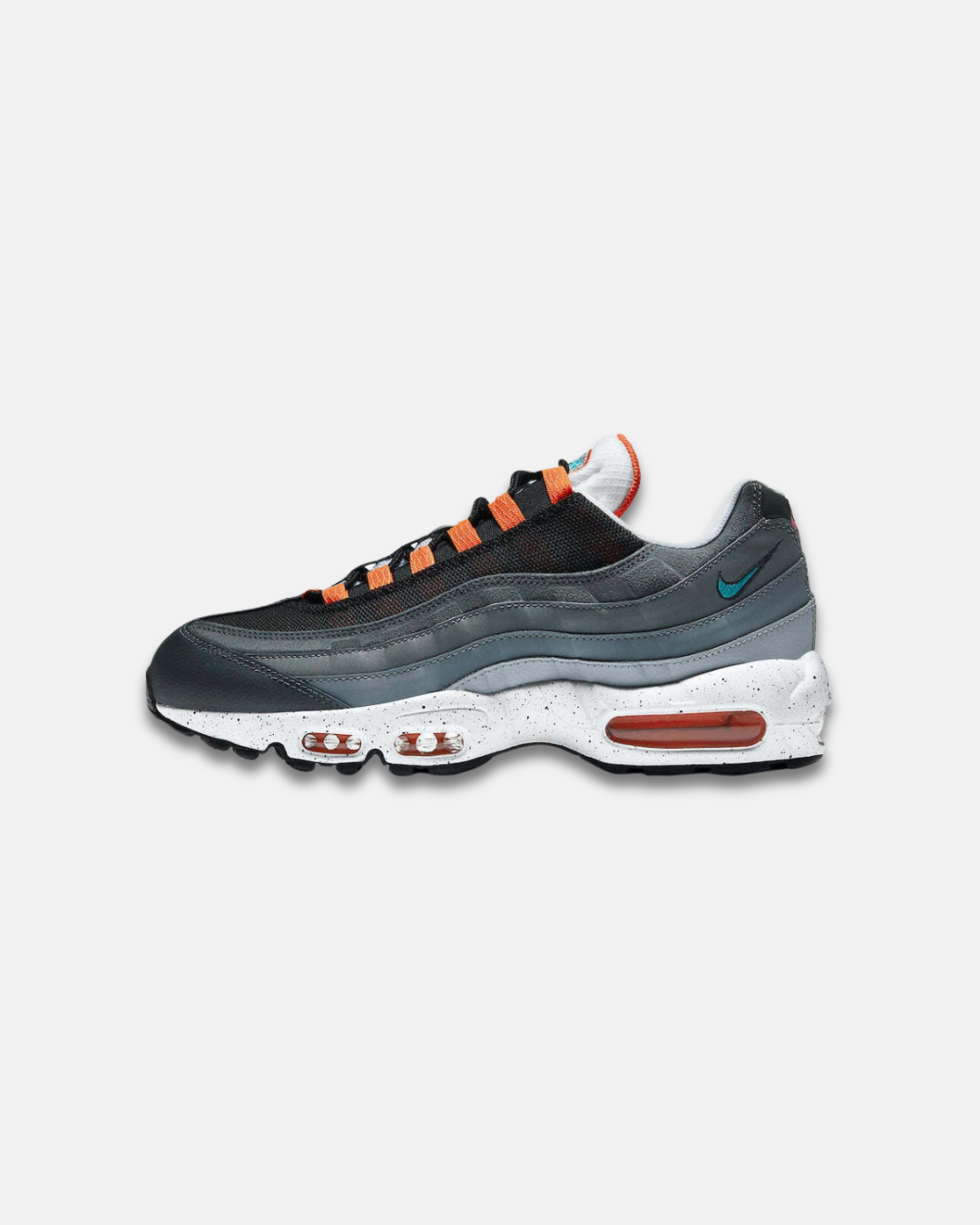 NIKE Air Max 95 patike sivo narandžaste boje