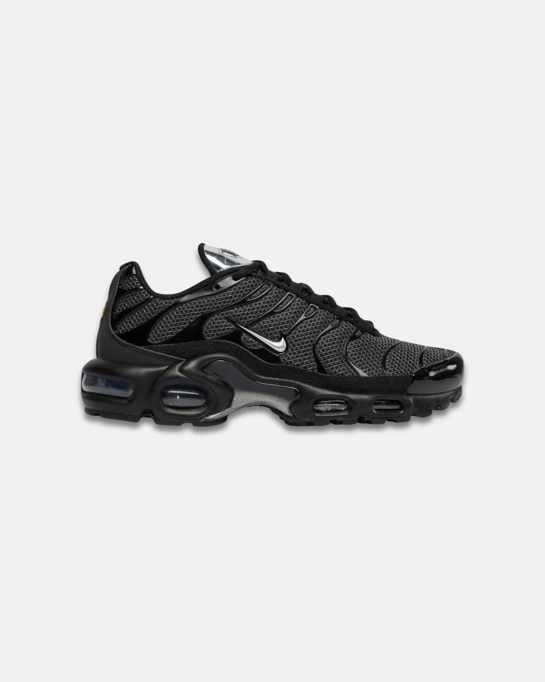 Nike Air Max Plus Black Suede Silver muške patike