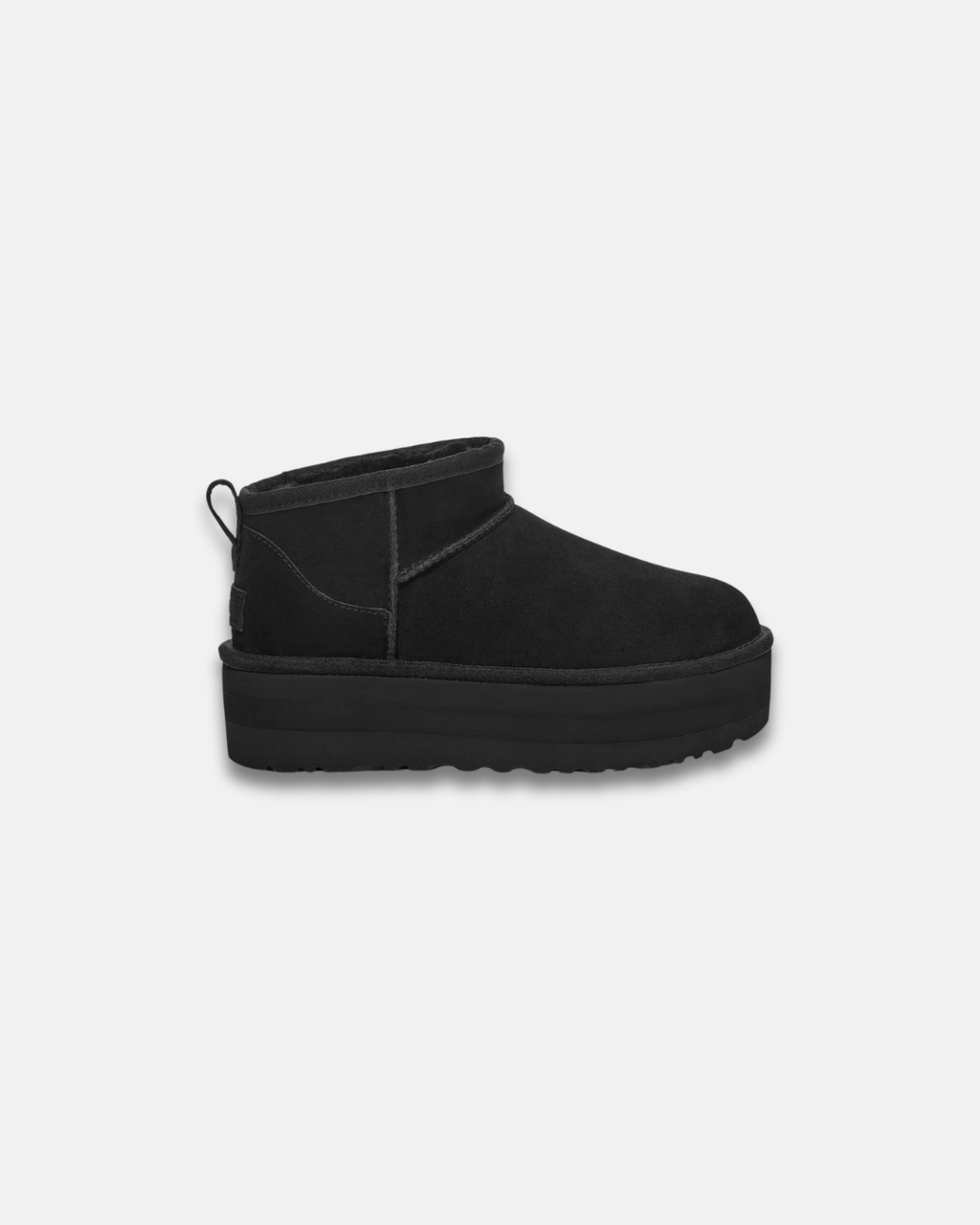 UGG Classic Ultra Mini Platform Ženske čizme crne boje