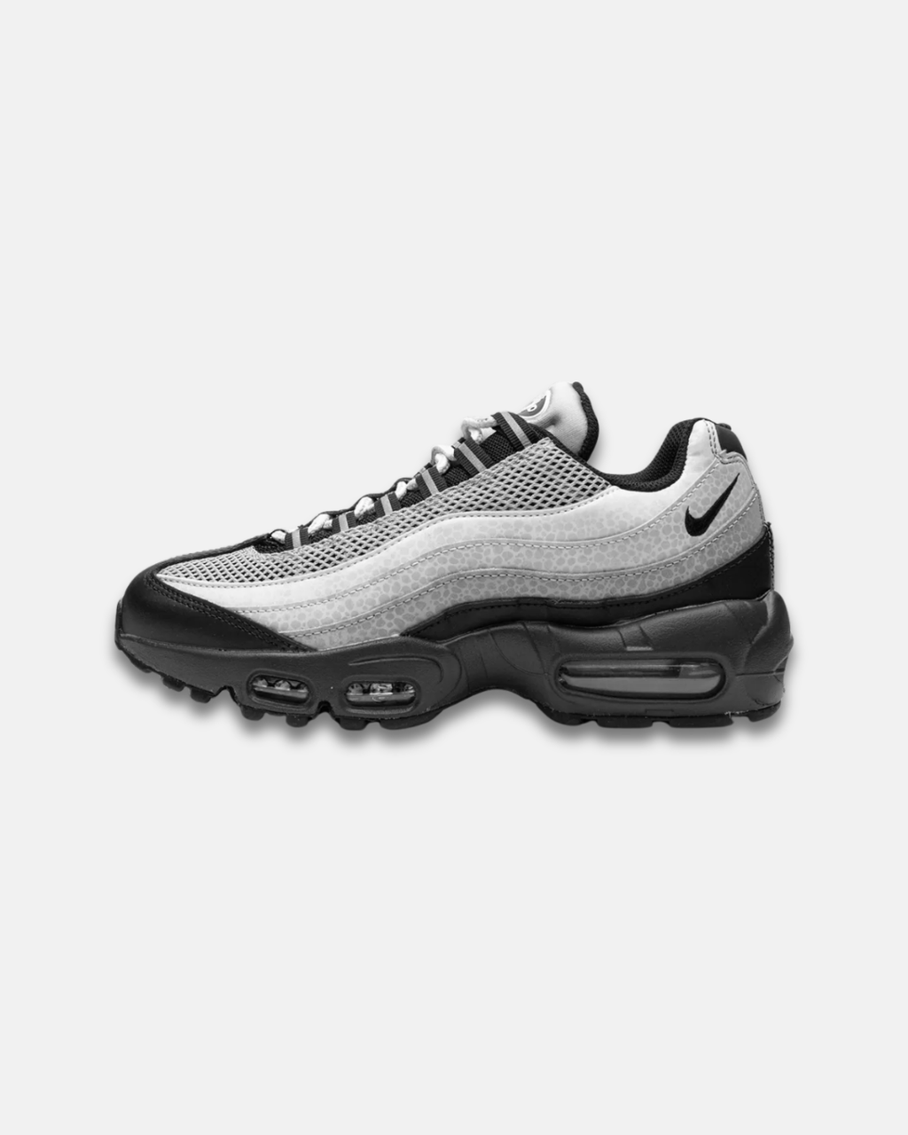 NIKE Air Max 95 patike sivo crne boje
