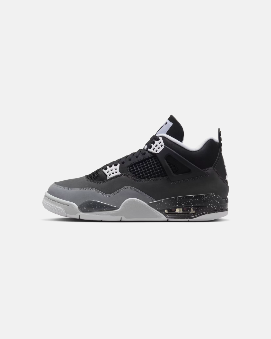 NIKE Air Jordan 4 Muške patike crno sive boje