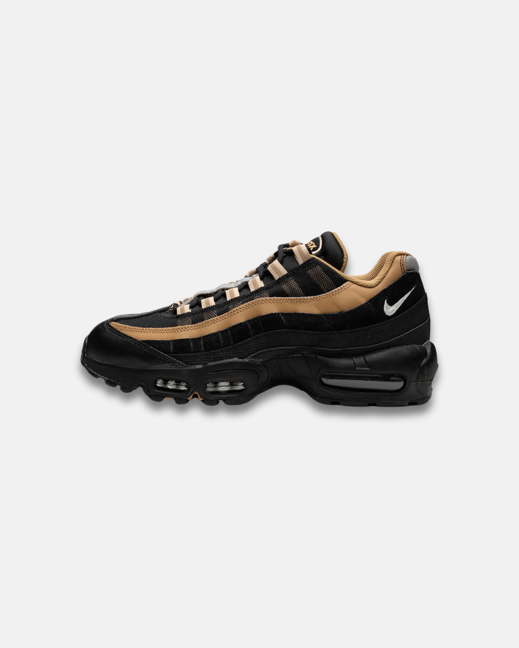 NIKE Air Max 95 patike crno zlatne boje