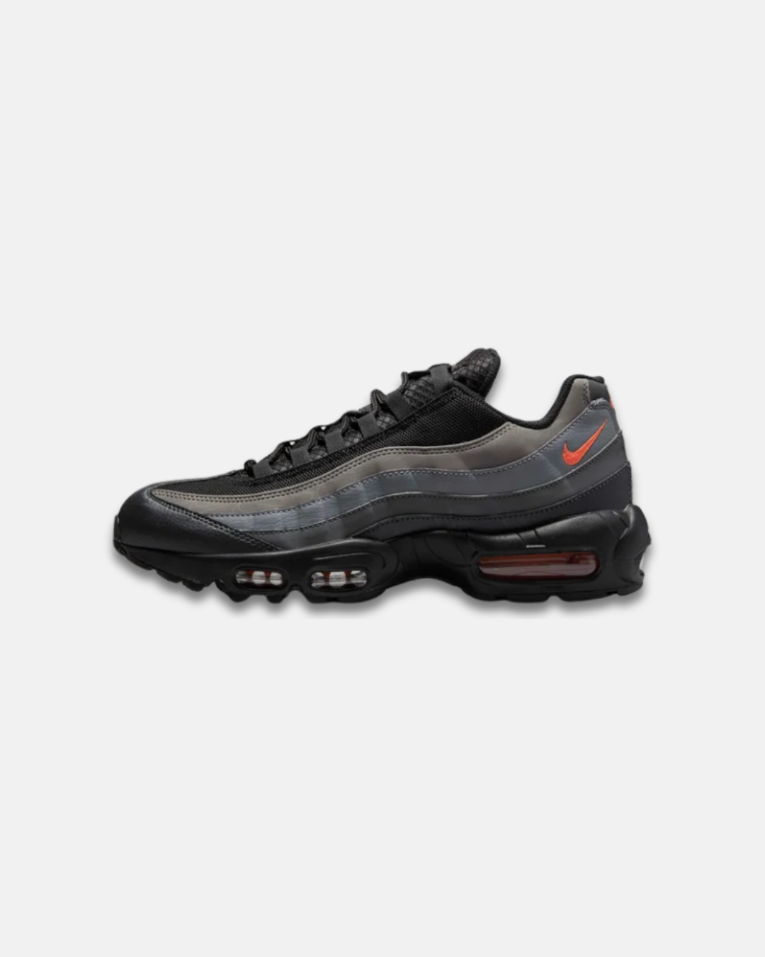 NIKE Air Max 95 patike sivo crne boje